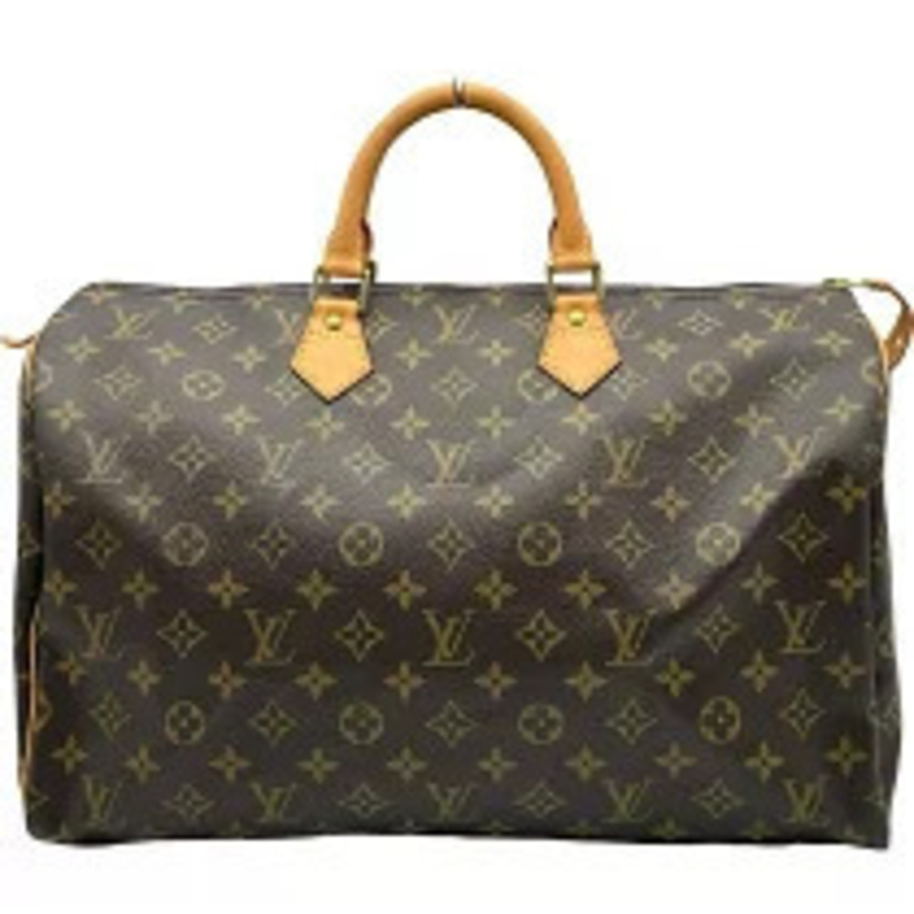 Louis Vuitton Speedy Brown Monogram Canvas Handbag